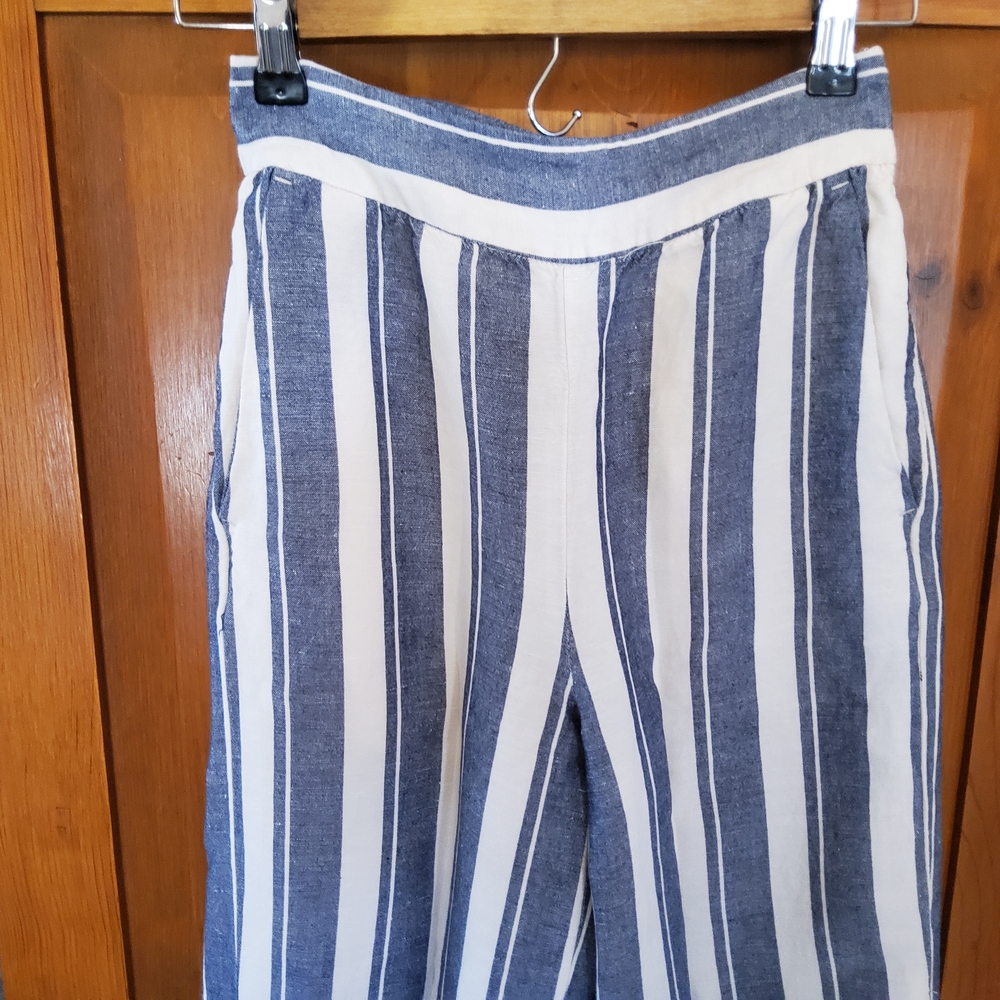 Madewell Linen Pants Size S/XS EUC - Picture 3 of 9